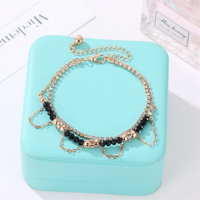 Bracelets Ethnic Style Beaded Diamond