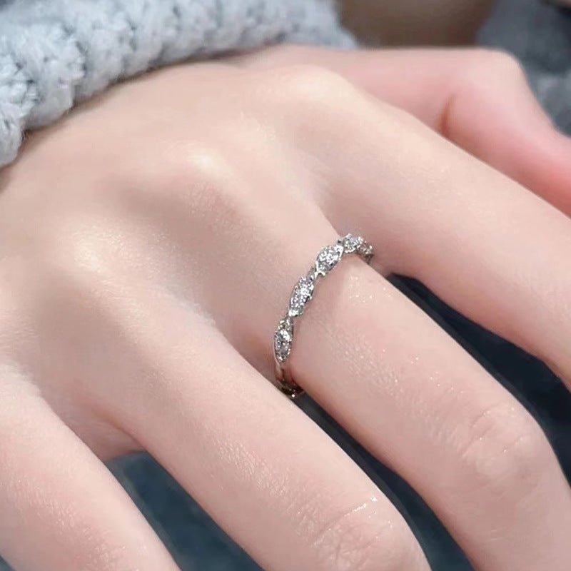 Sterling Silver Winding Love Ring