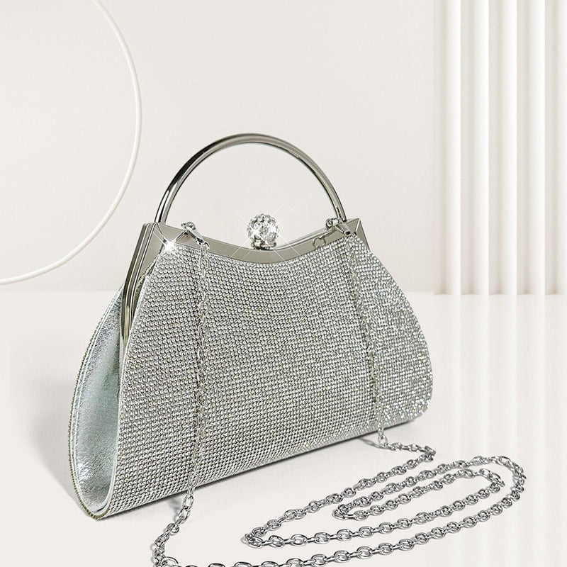 Diamond Stud Portable Women's Bag