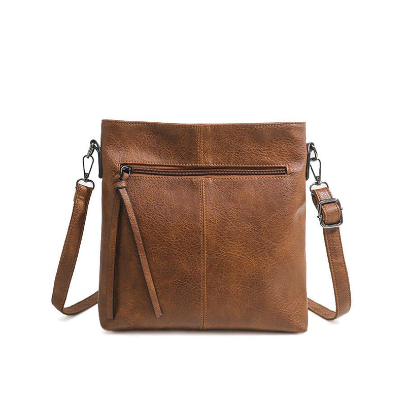 Textured Artificial Leather Retro Handbags