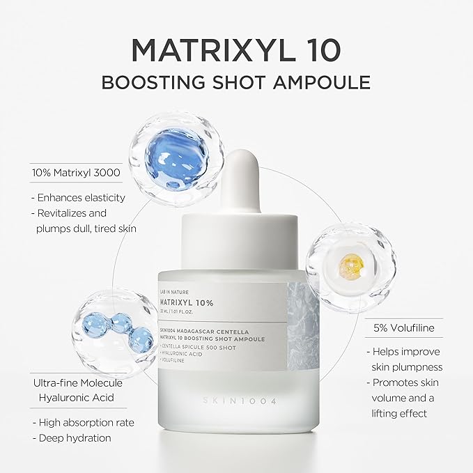 Korean - Madagascar Centella Matrixyl 10% Boosting Shot Ampoule