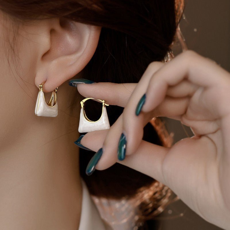 Chanel-style Bags Earrings