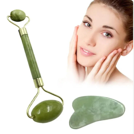 Flawless Jade Roller With Stone