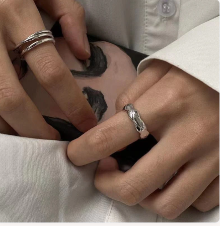 Plain Band Index Finger Ring