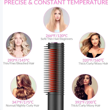 Hair Curler Brush