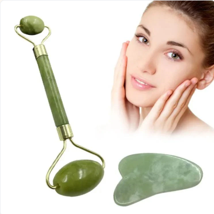 Flawless Jade Roller With Stone