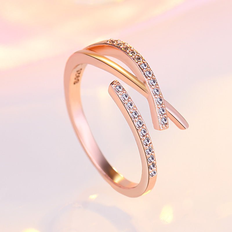 Vintage Niche Light Luxury Ring