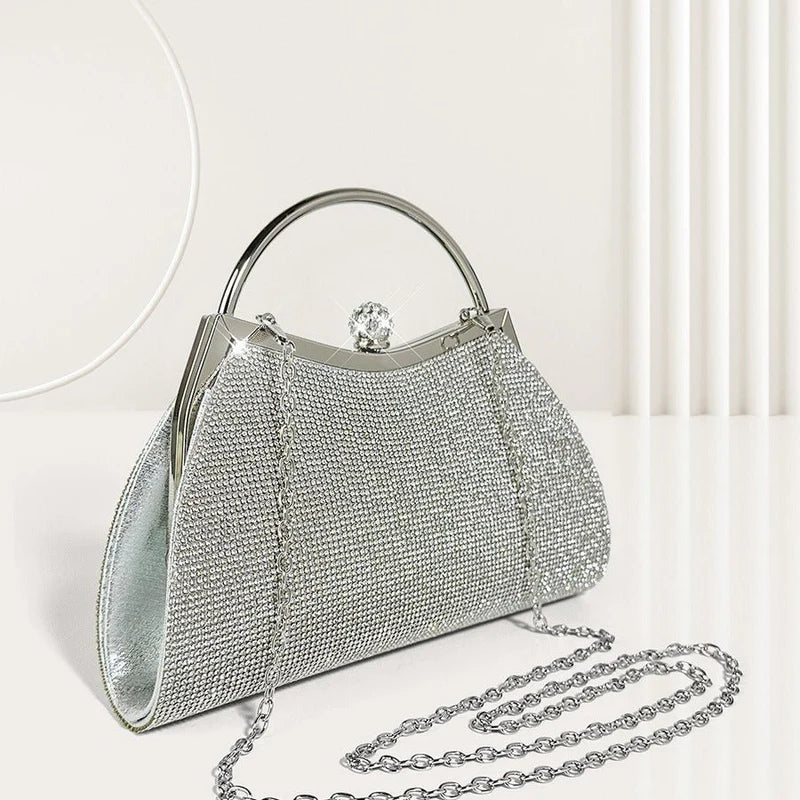 Diamond Stud Portable Women's Bag