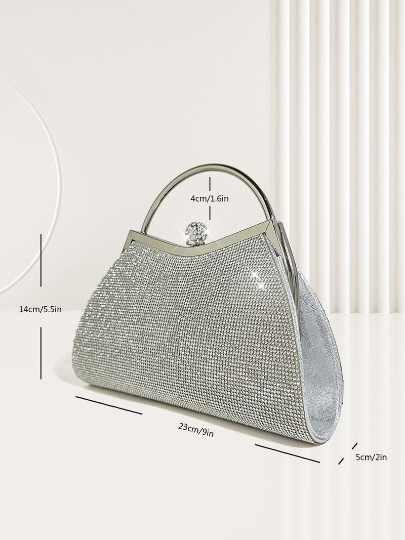 Diamond Stud Portable Women's Bag
