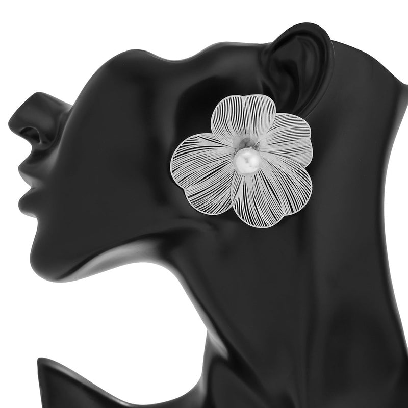 Leaf Flower Earrings