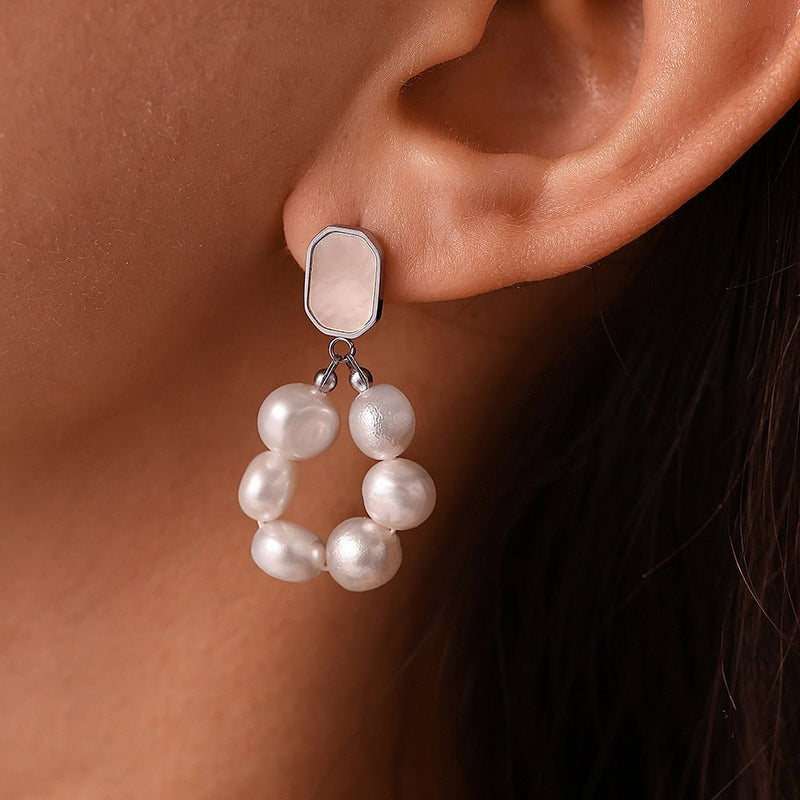 Shell Stud Earrings