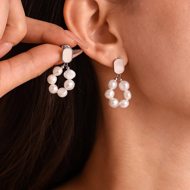Shell Stud Earrings