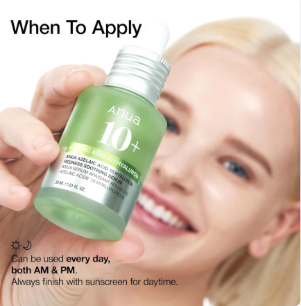 Anua - Azelaic Acid 10 + Hyaluron Redness Soothing Serum
