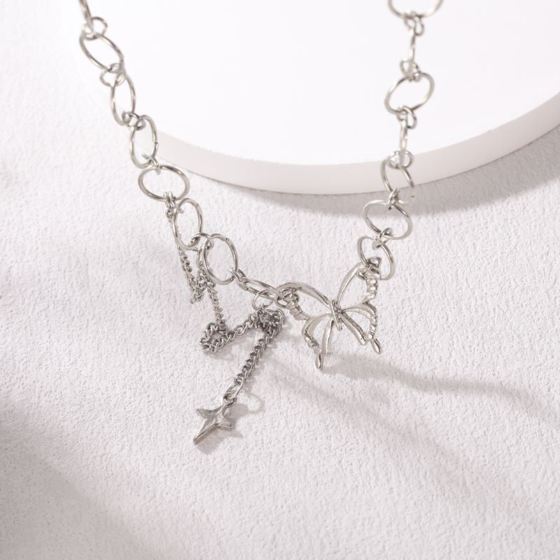 Hip-hop Temperament, Simple Collarbone Chain