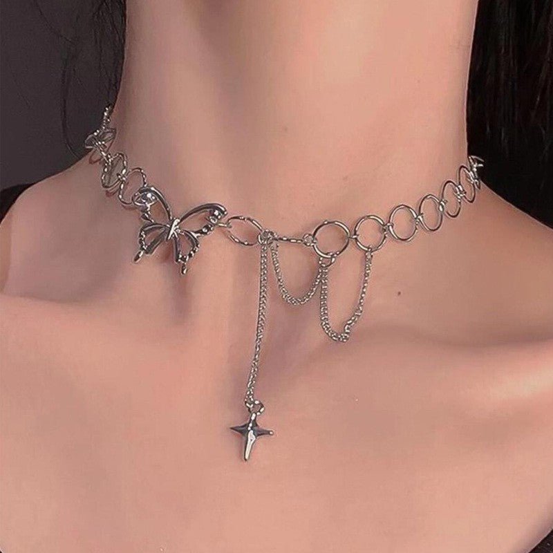 Hip-hop Temperament, Simple Collarbone Chain