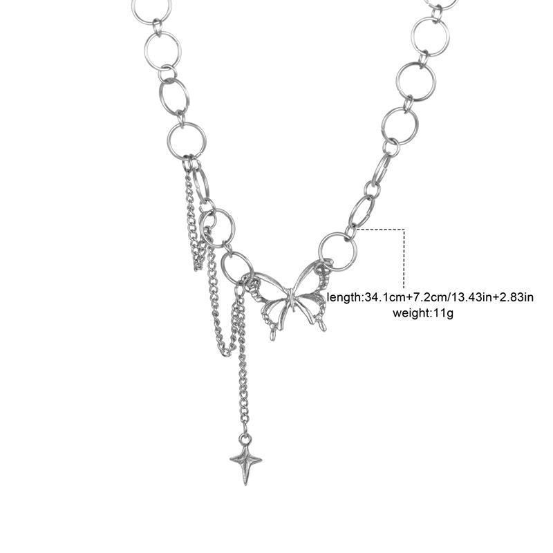 Hip-hop Temperament, Simple Collarbone Chain