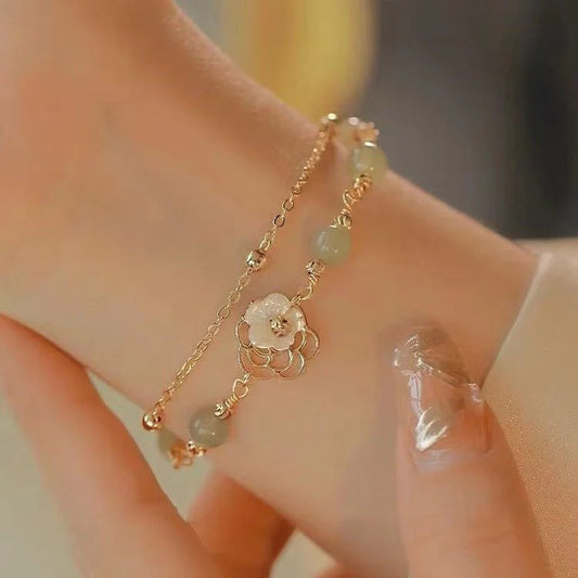 cing On The Cake Hetian Jade Bracelet