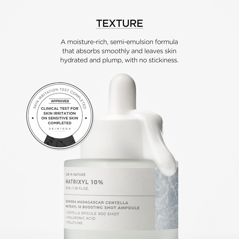 Korean - Madagascar Centella Matrixyl 10% Boosting Shot Ampoule