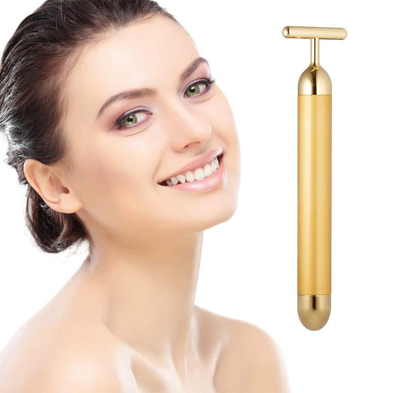 V-Shaped Electric Facial Massage Bar