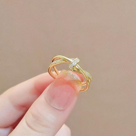Vintage Niche Light Luxury Ring