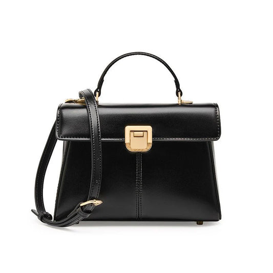 Vachette Clasp Portable Shoulder Bag