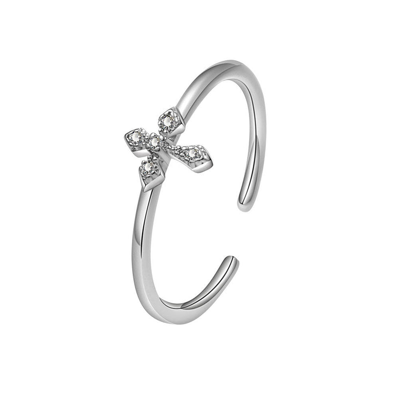 Simple And Stylish Cross Ring