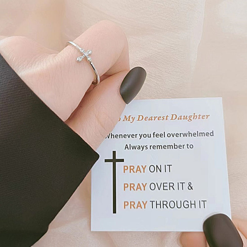 Simple And Stylish Cross Ring