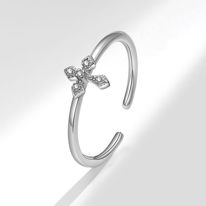 Simple And Stylish Cross Ring
